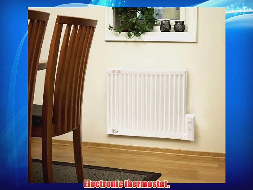 350W Adax APO Oil Filled Electric Radiator Heater. Wall Mounted or Portable. 350 Watt