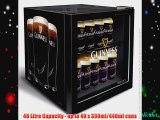 Guinness Mini Fridge 48ltr | Official Branded Guinness Fridge Guinness Can Cooler