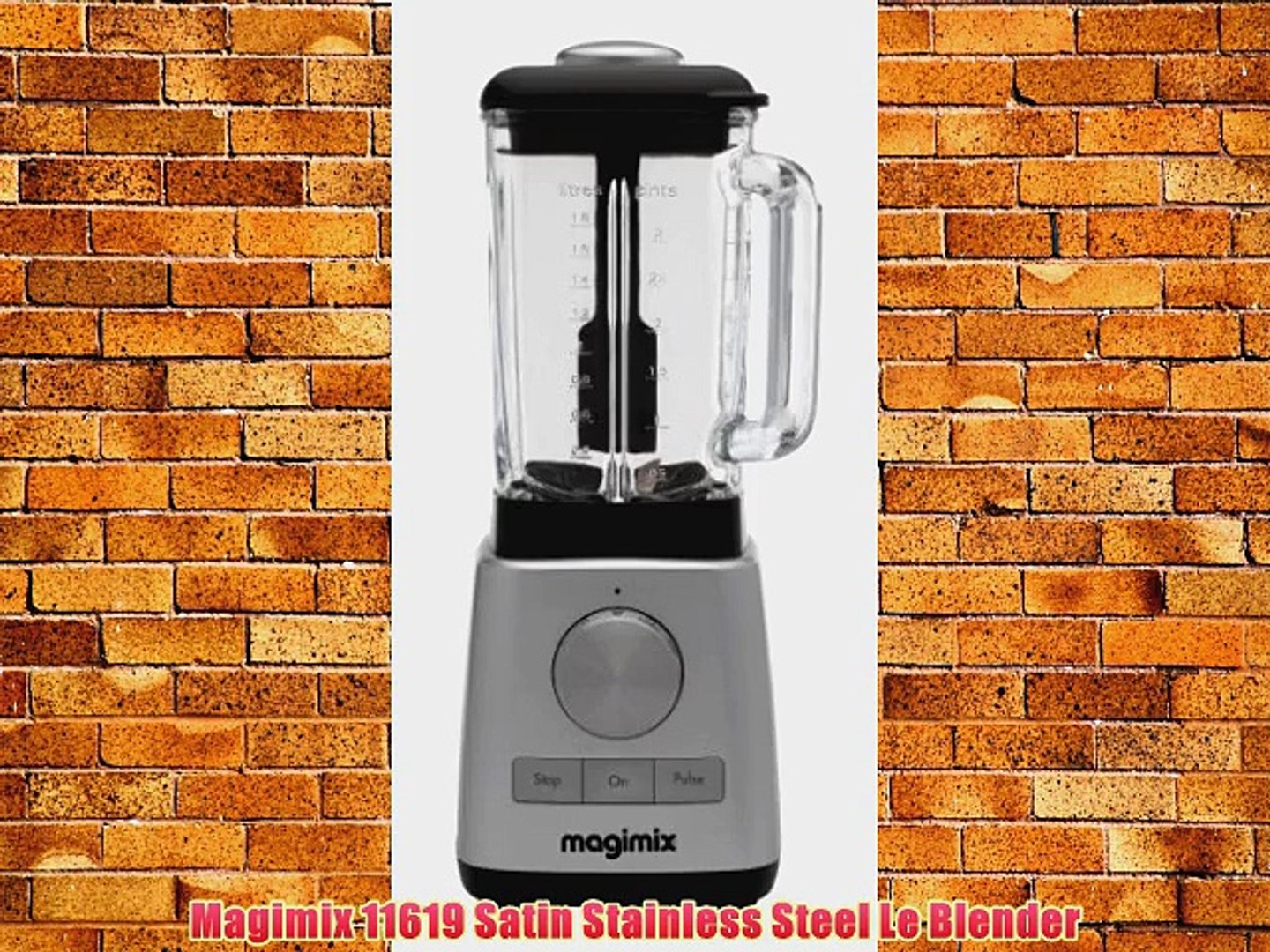 Magimix 11619 Satin Stainless Steel Le Blender - video Dailymotion
