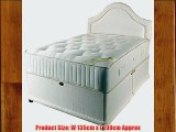 Deluxe Beds Milano Open Spring Orthopaedic Divan Bed Double Two Drawer