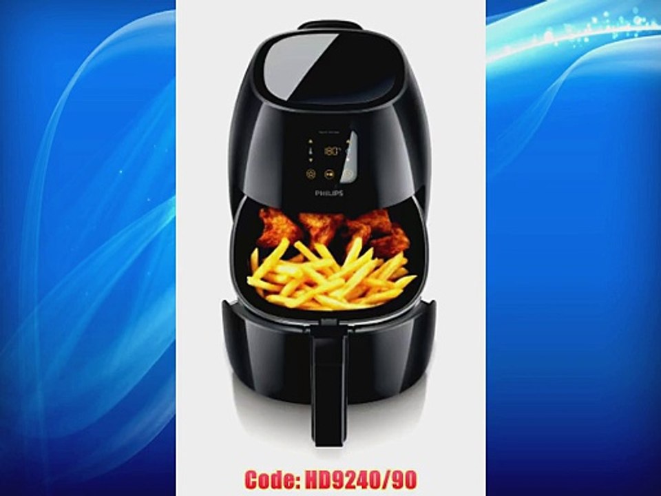 Philips HD9240/90 Avance Collection Airfryer Extra-Large 2100 Watt - Black