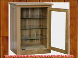 Arden Solid Oak Furniture Hi-Fi Cabinet