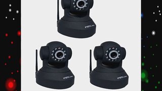 Foscam FI8918W CCTV Wi-Fi Wireless Pan/Tilt IR IP Camera 2 Way Audio (Pack of 3)