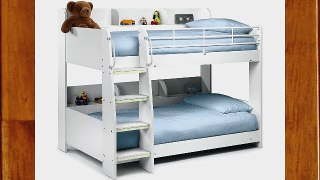 Julian Bowen Domino Single Bunk Bed Stone White