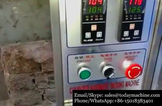 Auto lait en poudre Sac équipement d'emballage, machine d'emballage de sac automatique de la poudre de chili