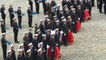 Hommage aux Invalides aux militaires tués en Espagne