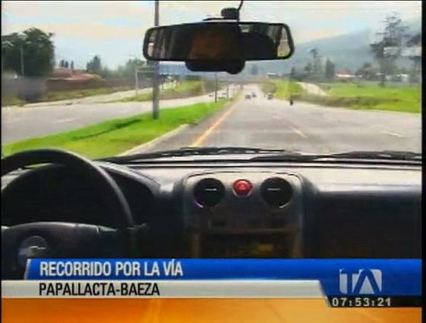 ¿Va a viajar a la Amazonía en el feriado? Aquí le mostramos el estado de la vía Papallacta- Baeza
