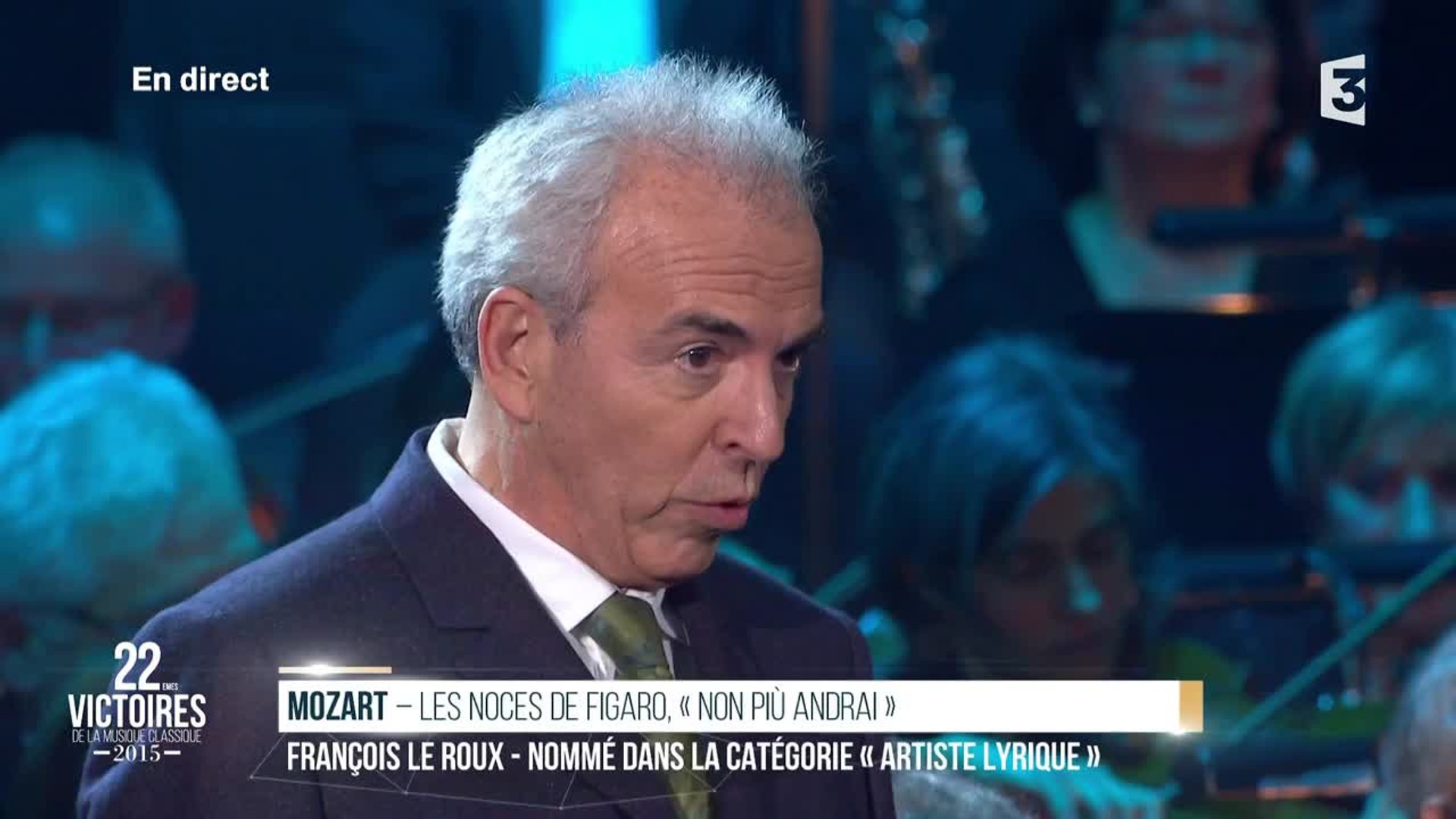François LE ROUX, baryton - Mozart - Les Noces de Figaro « Non più andrai»  - Vidéo Dailymotion