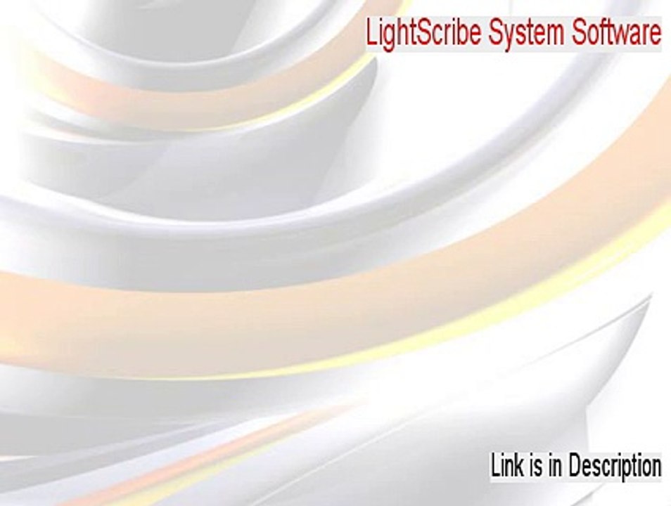 LightScribe System Software Full [Instant Download]