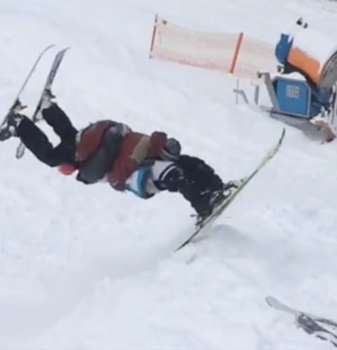 Ski - first 69 Flip of the history