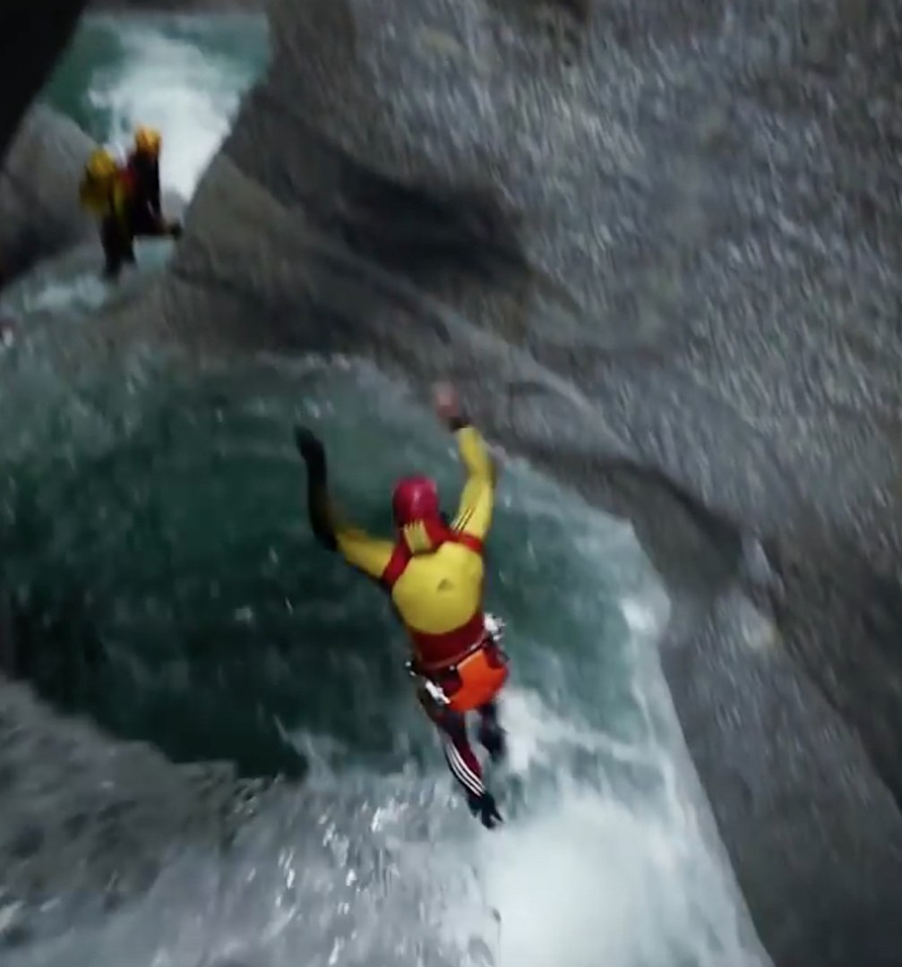 Adidas Canyoning Team Canyon Pontirone - Vidéo Dailymotion