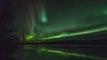 Northern Lights Dance Above Alaska in Beautiful Time-Lapse Recording