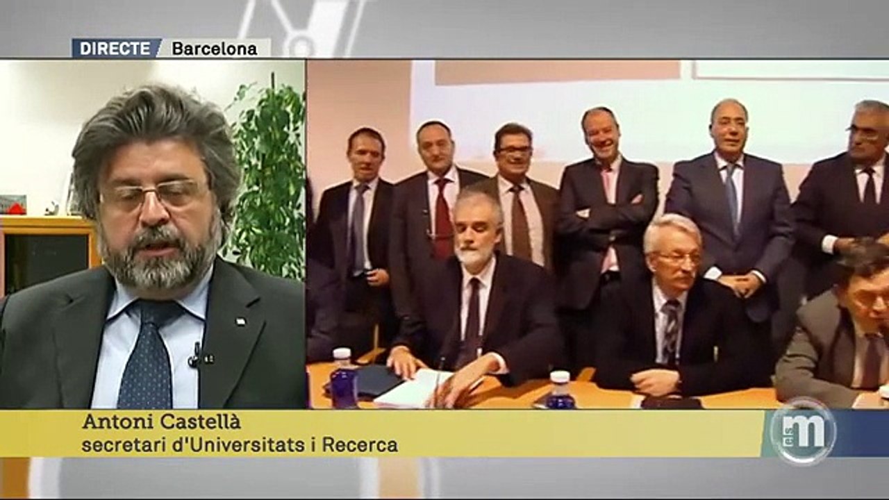 TV3 - Els Matins - Antoni Castellà: "El canvi de sistema no encarirà el preu de la universitat"