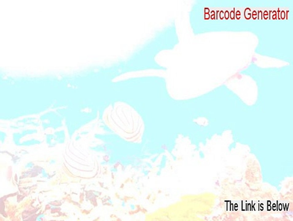 Barcode Generator Key Gen (Download Now 2015)
