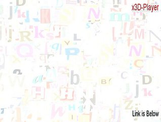 x3D-Player Full (Legit Download 2015)