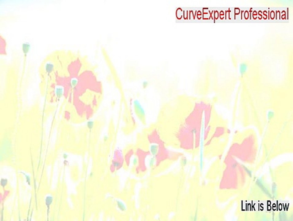CurveExpert Professional Cracked (Legit Download)