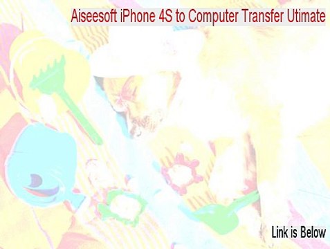Aiseesoft iPhone 4S to Computer Transfer Utimate Crack - Aiseesoft iPhone 4S to Computer Transfer Utimateaiseesoft iphone 4s to computer transfer ultimate