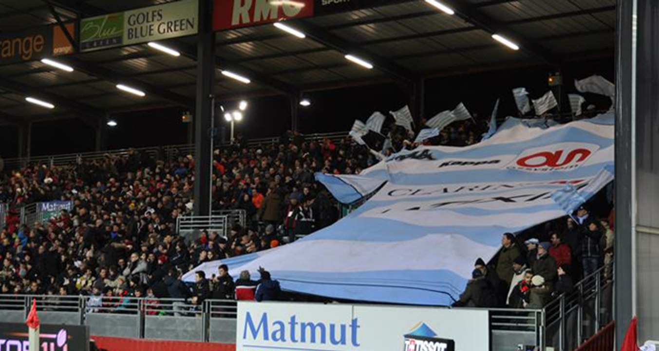 LOU vs RM 92 - Ambiance en tribune visiteurs