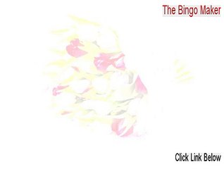 The Bingo Maker Serial (Risk Free Download 2015)