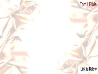 Tamil Bible Crack - Risk Free Download (2015)