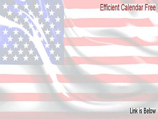 Efficient Calendar Free Free Download (Instant Download 2015)