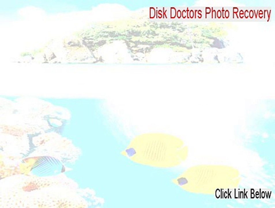 Disk Doctors Photo Recovery Download [Instant Download]