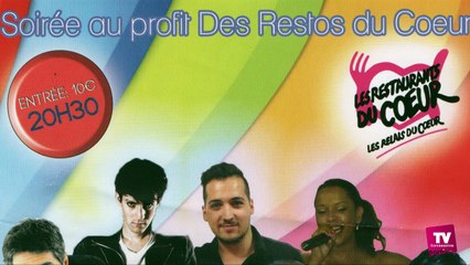 Soirée au profit des Restos du Coeur mercredi 4 Février au Théâtre Jean Alary de Carcassonne.