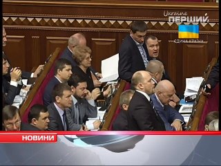 Первый национальный Новости Заставка и дизайн (Февраль 2015)