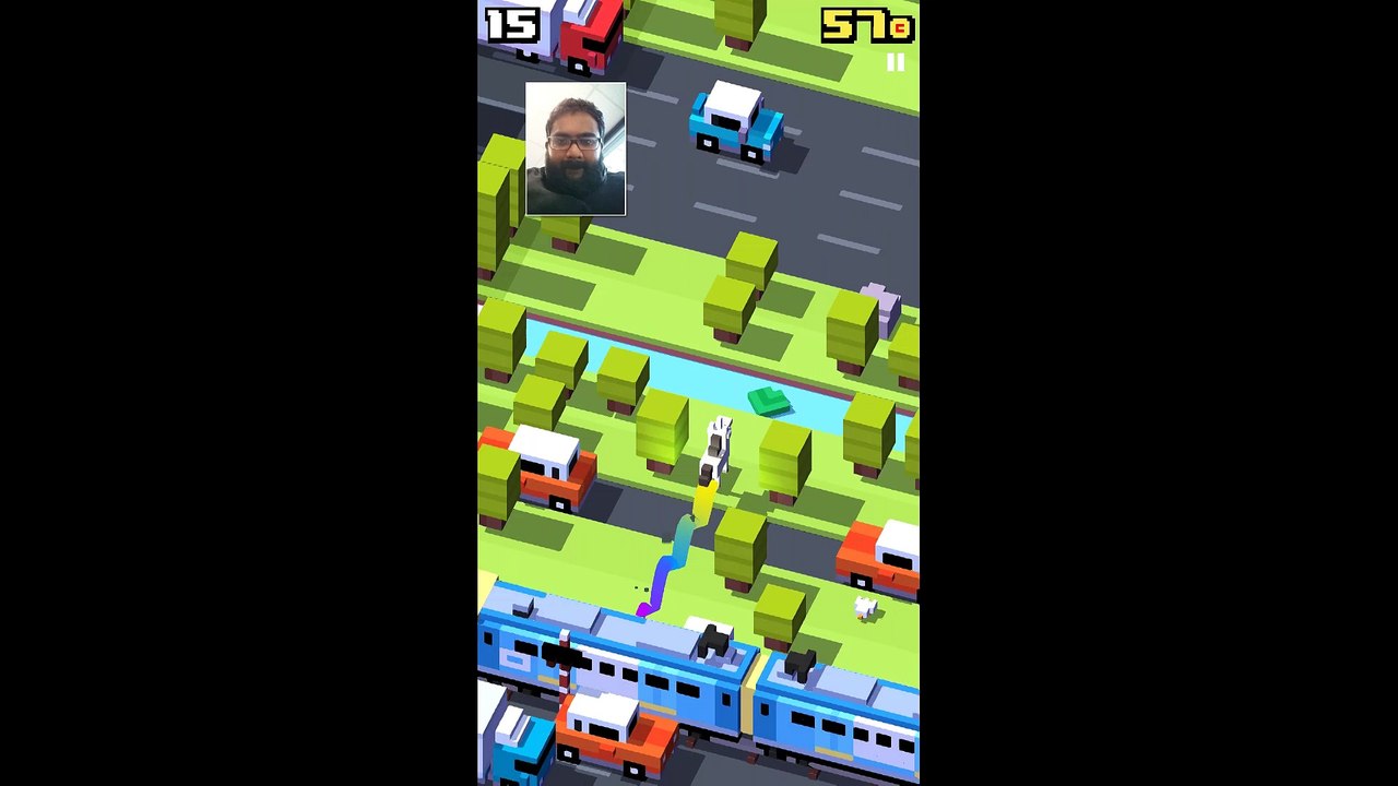 Crossy Road 1 min de jeu