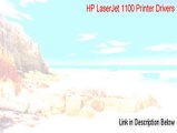 HP LaserJet 1100 Printer Drivers Full Download - Free of Risk Download (2015)