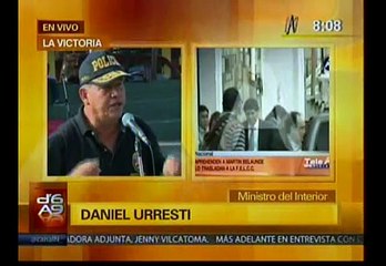 Daniel Urresti negó represalia contra Sergio Tejada en despido de su padre