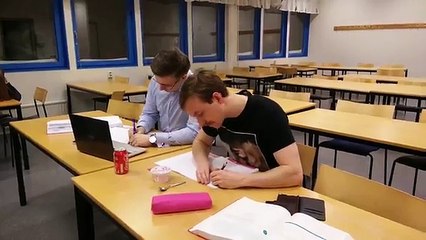 Quand tu es distrait quelques secondes pendant un cours de maths