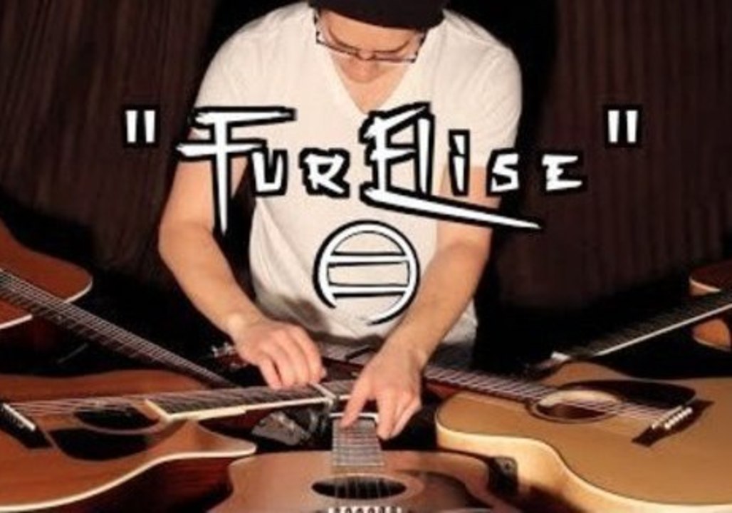 Musician Plays Beethoven on Five Guitars