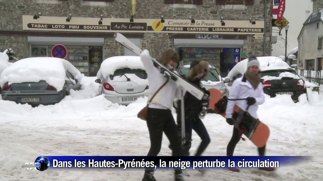 Le Sud redécouvre la neige, ses joies et ses tracas