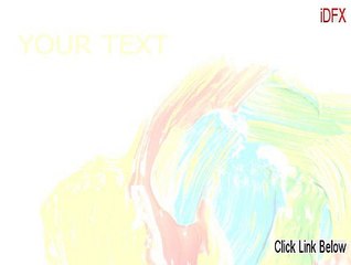 iDFX Serial [Download Here]