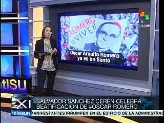 Sánchez Cerén se congratula con beatificación de Monseñor Romero