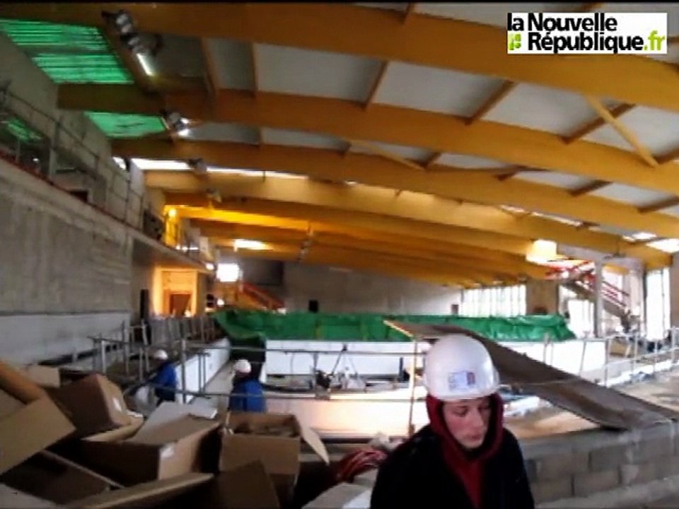 Futur centre aquatique de Blois : visite guidée