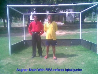 Asghar Shah With Pakistani Footballers(asgharshah3@yahoo.com)