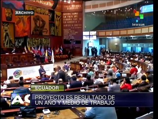 Inician en Ecuador los debates de la ley de tierras