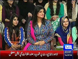 Mazaaq raat on Dunya News – 3rd February 2015