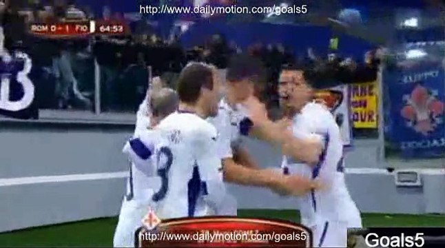 AS Roma 0 - 2 Fiorentina All Goals and Highlights Coppa Italia 3-2-2015