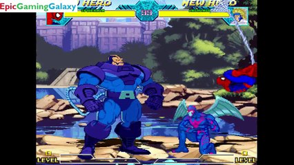 Spider-Man VS Archangel In A DC VS Marvel MUGEN Edition Match / Battle / Fight