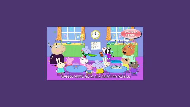 Nowe odcinki - całe bajki dla dzieci po polsku PL 2014 - Świnka Peppa
