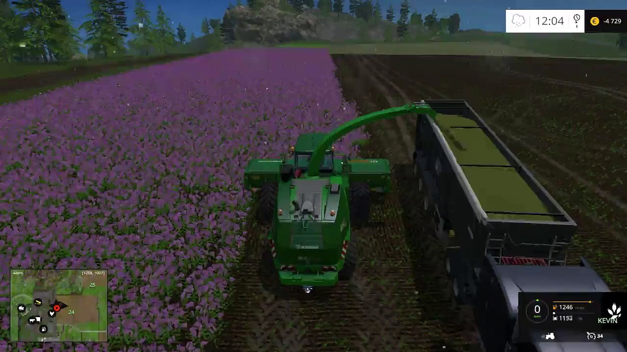 Farming Simulator 2015 avec mika et dédé dans la ferme de l'extreme ;-) (REPLAY) du 03/02/2015