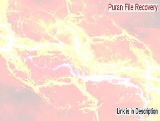 Puran File Recovery Full Download - Legit Download 2015
