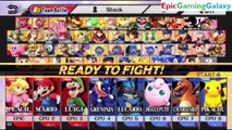 Princess Peach And Mario Brothers VS Pokemon Team In A Super Smash Bros. For Wii U Team Battle