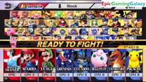 Wii Fit Trainer And Mario Brothers VS Pokemon Team In A Super Smash Bros. For Wii U 8 Player Team Battle