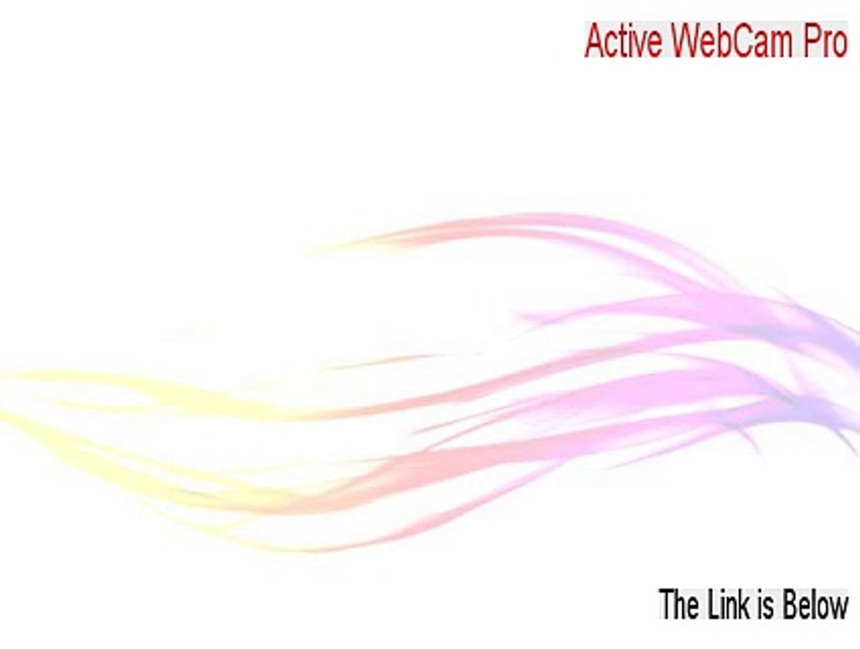 Active WebCam Pro Download Free [Active WebCam Pro]