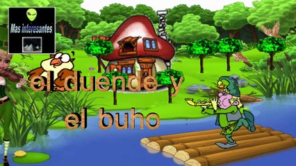 el duende y el buho, cuento infantil, español, latino
