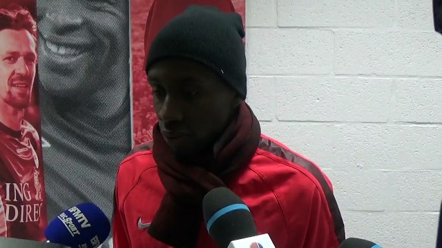 Réaction de Blaise MATUIDI en zone mixte après LOSC-PSG (0-1) 1/2 Coupe de la Ligue